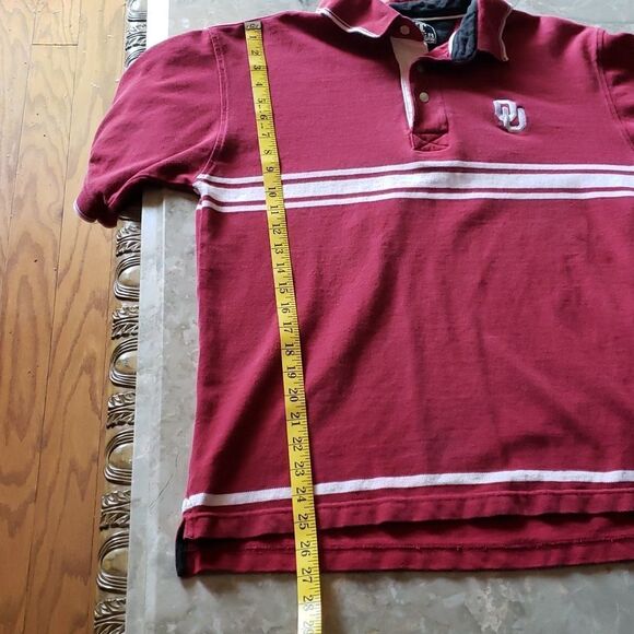 BT Player Oklahoma University Sooner Short Sleeve Polo - Picture 5 of 9